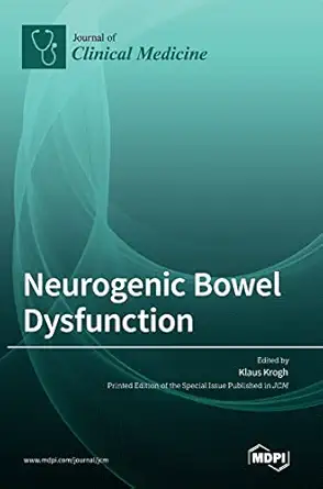 neurogenic bowel dysfunction 1st edition klaus krogh 3036547975, 978-3036547978