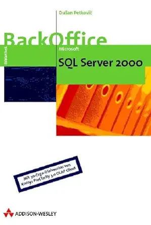 microsoft sql server 2000 1st edition dusan petkovic 3827317231, 978-3827317230