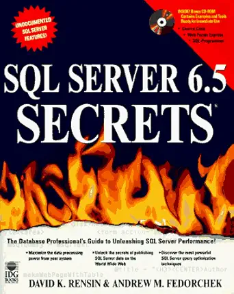 sql server 6 5 secrets 1st edition david k rensin ,andrew m fedorchek 1568846983, 978-1568846989
