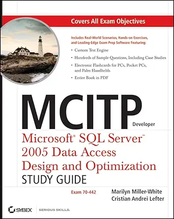 mcitp developer microsoft sql server 2005 data access design and optimization 1st edition marilyn miller