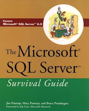 the microsoft sql server survival guide 1st edition jim panttaja ,mary panttaja ,bruce prendergast