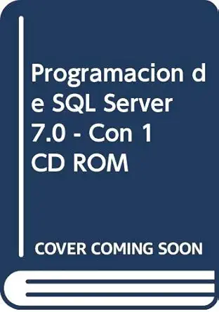 programacion de sql server 7 0 con 1 cd rom 1st edition william r vaughn 8448123425, 978-8448123420