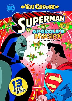apokolips invasion 1st edition matthew k manning ,dario brizuela 1496558308, 978-1496558305