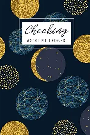 checking account ledger 6 column payment record record and tracker log book checking account transaction