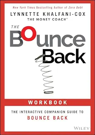 the bounce back workbook the interactive companion guide to bounce back 1st edition lynnette khalfani cox