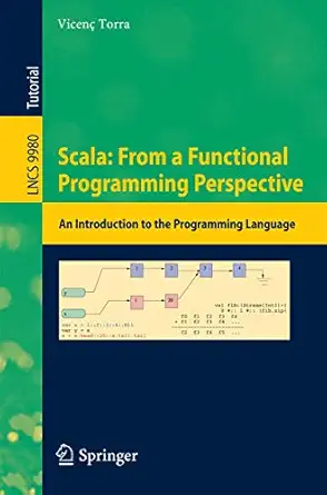 scala from a functional programming perspective an introduction to the programming language 1st edition