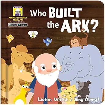 my first video book who built the ark 1st edition kim mitzo thompson ,karen mitzo hilderbrand 1683228383,