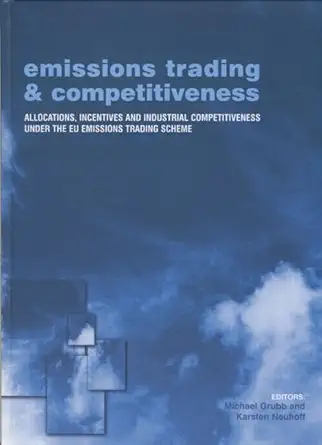 emissions trading and competitiveness 1st edition michael grubb 1138002003, 978-1138002005