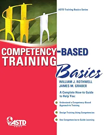 competency based training basics 1st edition william j rothwell ,jim m graber 1562866982, 978-1562866983