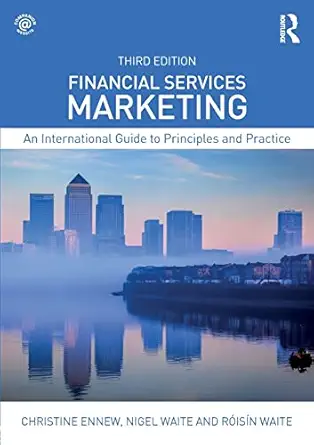 financial services marketing 1st edition christine ennew ,nigel waite ,ra isa n waite 113868452x,