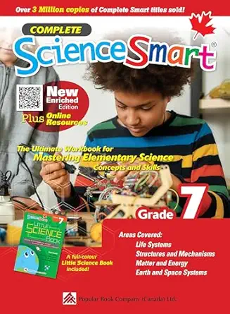 complete sciencesmart grade 7 1st edition popular book company 1771494115, 978-1771494113