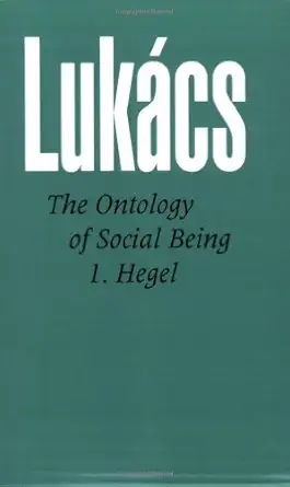 ontology of social being volume 1 hegel 1st edition georg lukacs 0850362261, 978-0850362268