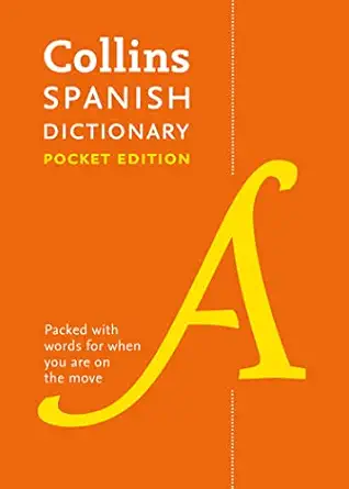 spanish pocket dictionary the perfect portable dictionary 1st edition collins dictionaries 0008183651,