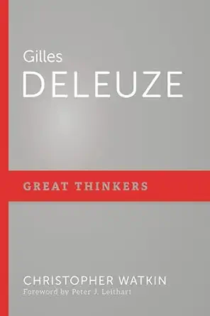 gilles deleuze 1st edition christopher mark watkin 1629957437, 978-1629957432