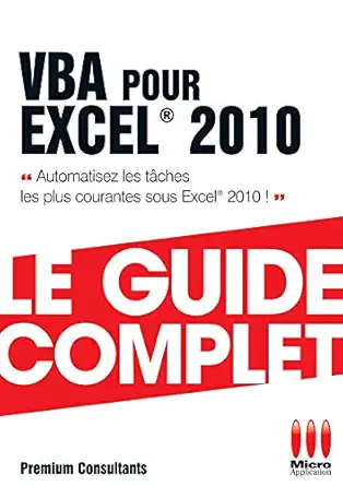 guide complet vba pour excel 2010 1st edition pierre ma s 2300029324, 978-2300029325