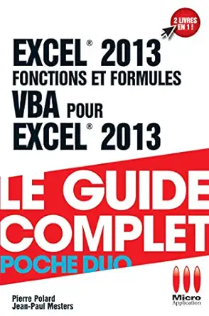 poche duo fonctions formules vba excel 1st edition ma s 2822402302, 978-2822402309