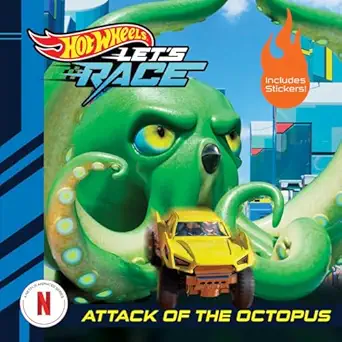 hot wheels lets race attack of the giant octopus 1st edition eric geron ,mattel 1640365370, 978-1640365377
