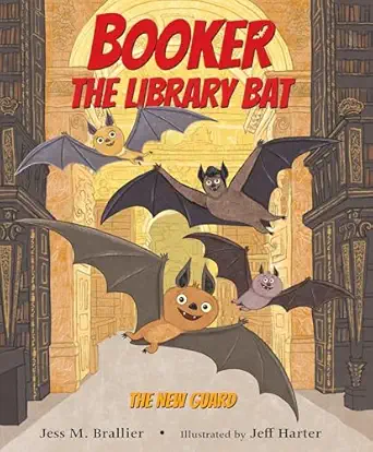booker the library bat 1 the new guard 1st edition jess brallier ,jeff harter 1645950468, 978-1645950462