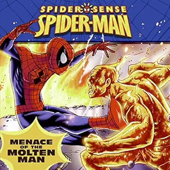 spider man menace of the molten man 1st edition david seidman ,andie tong ,jeremy roberts 0061626120,