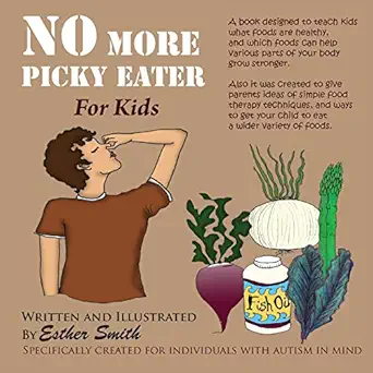 no more picky eaters designed to teach kids what foods are healthy and which foods can help your body grow