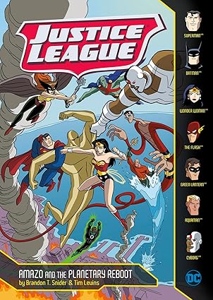 amazo and the planetary reboot 1st edition brandon t snider ,tim levins 1496551648, 978-1496551641