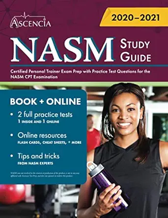 nasm study guide certified personal trainer exam prep with practice test questions for the nasm cpt