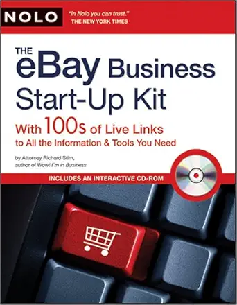 ebay business start up kit 100s of live links to all the information and tools you need 1st edition richard