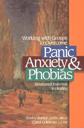 working with groups to overcome panic anxiety and phobias structured exercises in healing 1st edition carol