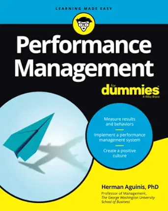 performance management for dummies 1st edition herman aguinis 1119557658, 978-1119557654