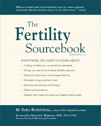 the fertility sourcebook everything you need to know 1st edition m sara rosenthal 1565652134, 978-1565652132