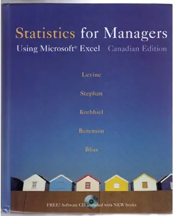 statistics for managers 1st edition david m levine ,mark l berenson 0130820091, 978-0130820099