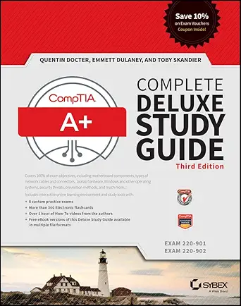 comptia a+ complete exams 220 901 / exam 220 902 1st edition quentin docter ,emmett dulaney ,toby skandier