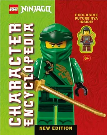 lego ninjago character encyclopedia   with exclusive future nya lego minifigure 1st edition simon hugo