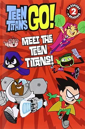 teen titans go meet the teen titans 1st edition lucy rosen 0316333301, 978-0316333306