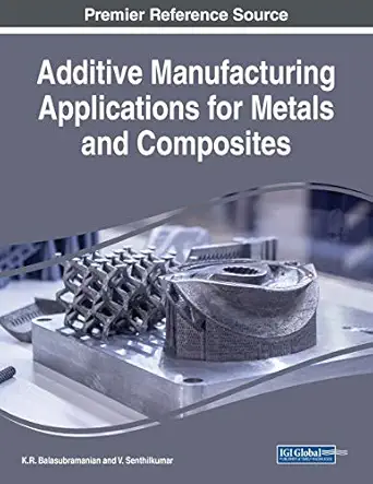 additive manufacturing applications for metals and composites 1st edition k r balasubramanian ,v senthilkumar