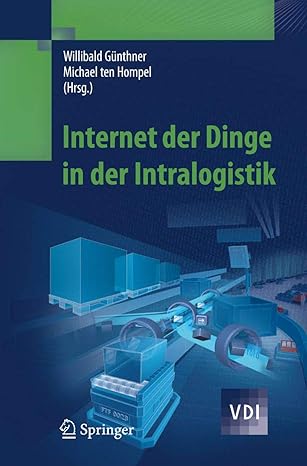 internet der dinge in der intralogistik 1st edition ga 1/4nthner 3642048951, 978-3642048951