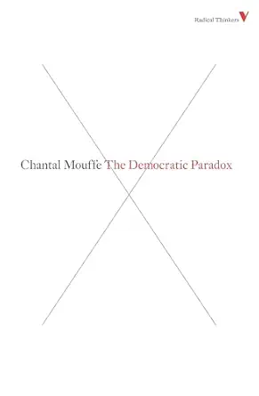 the democratic paradox 1st edition chantal mouffe 1844673553, 978-1844673551