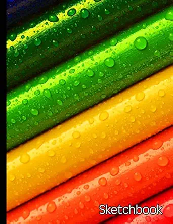 sketchbook personalized artist book soft cover blank sketch pad tablet 8 5a x 11a 108 pages gifts for kids