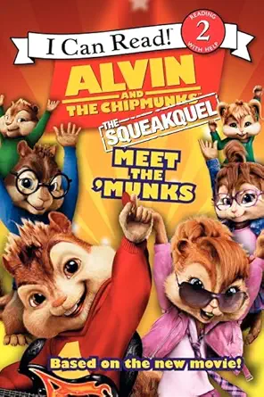 alvin and the chipmunks the squeakquel meet the munks 1st edition susan hill 0061845663, 978-0061845666