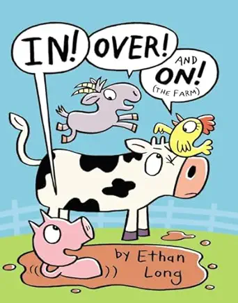 in over and on the farm 1st edition ethan long 0399169075, 978-0399169076