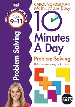 10 minutes a day problem solving age 9+ 1st edition carol vorderman carol vorderman 0241183871, 978-0241183878