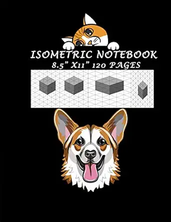 isometric notebook 8 5 x 11 120 pages isometric drawing graph paper notebook grid of equilateral triangles