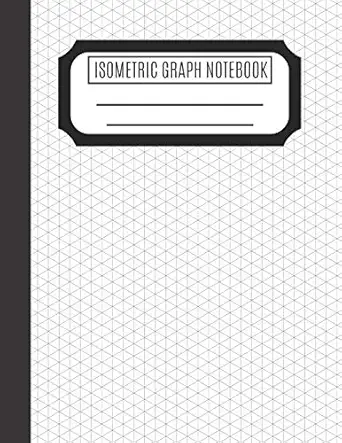 isometric graph notebook isometric graph paper notebook to draw architectural and 3d designs isometric graph