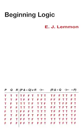 beginning logic 1st edition e j lemmon 0915144506, 978-0915144501