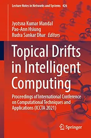 topical drifts in intelligent computing proceedings of international conference on computational techniques