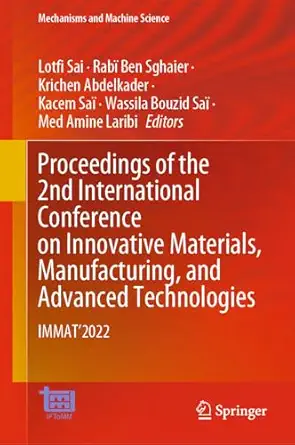 proceedings of the 2nd international conference on innovative materials manufacturing and advanced