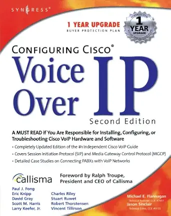 configuring cisco voice over ip 1st edition syngress ,martin walshaw 1931836647, 978-1931836647