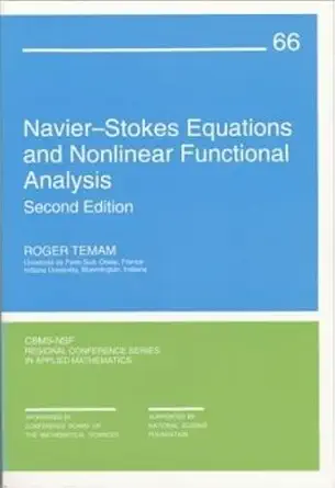 navier stokes equations and nonlinear functional analysis 1st edition roger temam 0898713404, 978-0898713404