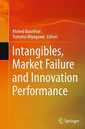 intangibles market failure and innovation performance 1st edition ahmed bounfour ,tsutomu miyagawa
