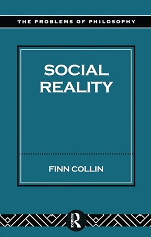 social reality 1st edition finn collin 0415147972, 978-0415147972